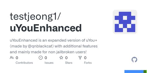 uyou+ enhanced|GitHub .